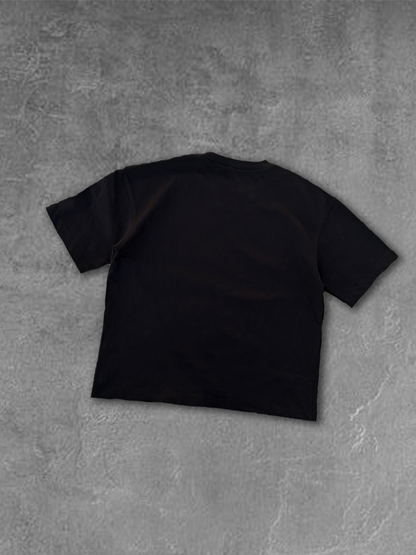 BOXY BLACK TEE