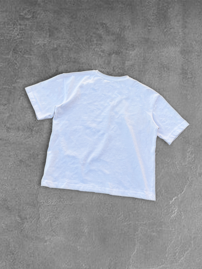 BOXY WHITE TEE